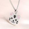 [Goldpang] Silver Cute Tiger Anti-Lost Necklace