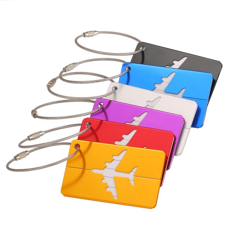 Aluminum Alloy Luggage Tag - Durable Metal Suitcase and Baggage ID Tag
