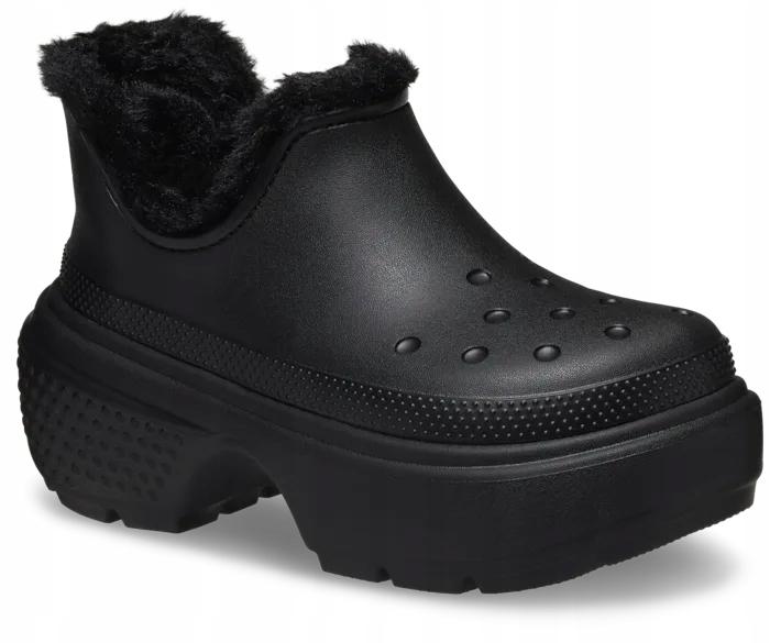 Crocs Stomp Lined Shorty Boot 210673 |M9 I Eu 42-43 I W11| Black/Black