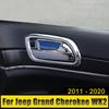 For Jeep Grand Cherokee WK2 2011 2012 2013 2014 2015 2016 2017 2018 2019 2020 Car Inner Door Handle Bowl Frame Cover Trim Case