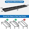 Stove Top for Silicone Shelf30 Inch Magnetic Shelf Over the Stove Spice Rack Kitchen Shelf for Above Stovetop Organizer Magnet