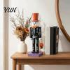 Fun Halloween Room Decor Nutcracker Figurine, 10 Inch Spooky Skeleton Statue, Scary Home Accents Gothic Table Centerpiece, Collectible Ornament