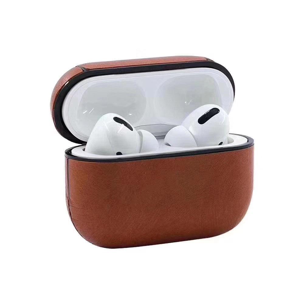 Противоударный кожаный защитный чехол для Apple Airpods Pro, защита гарнитуры для ПК, аксессуары для Airpods Pro