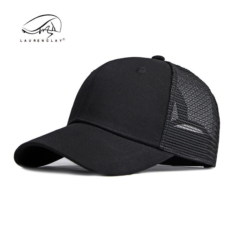 Hat Men's Spring Summer Simple Personality Splicing Baseball Cap Hard Top Women's Sunscreen Shade Sun Hat Mesh Cap Cap