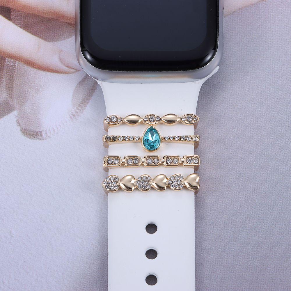 Creative Diamond Bracelet Watch Band Ornament Wristbelt Charms Strap Accessories Decorative Ring