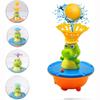 Fountain Crocodile Bath Toys,5 Modes Spray Water Bath Sprinkler Light Up Bathtub Toy,for 1~8 Year Old Kids for Bathroom Swimming Pool Indoor Outdoor