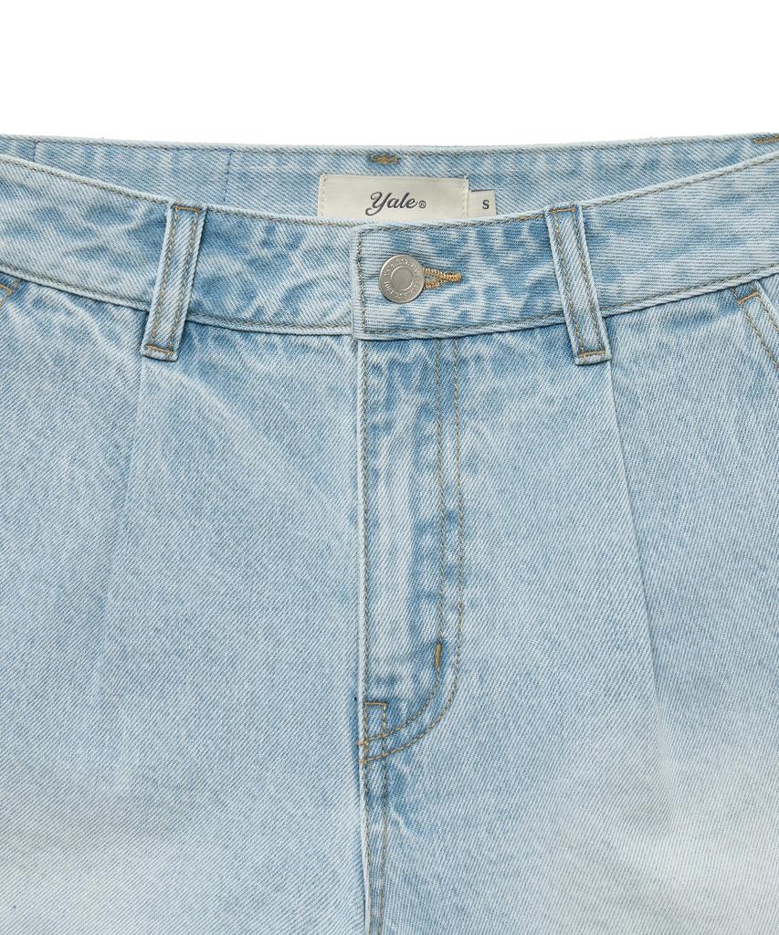 YALE Women'S Denim Shorts_Light Blue