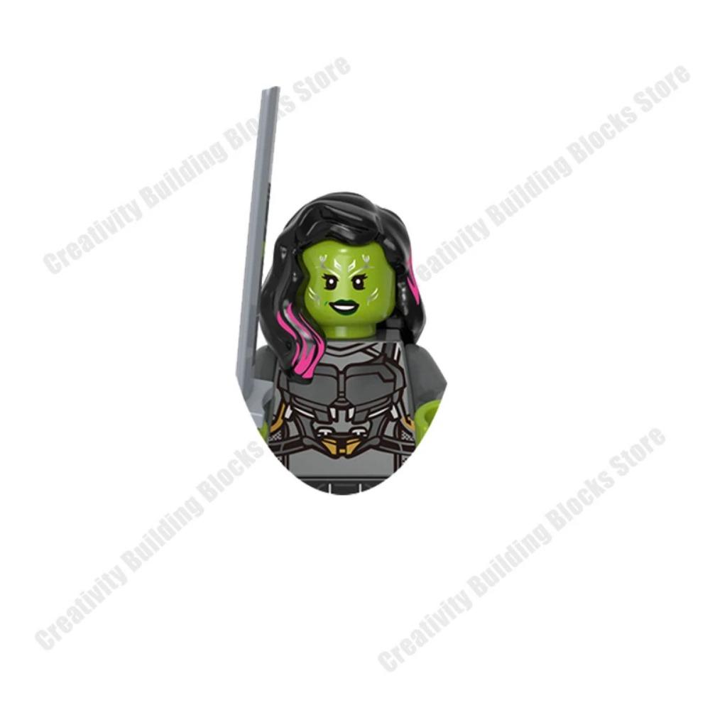 Дисней Горячий 3D мини Набор моделей персонажей супергероев Мстителей Строительные блоки Сборные игрушки Подарки на день рождения детям Мальчикам Девочкам