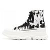 (WMNS) McQueen Graffiti Tread Ботинки на массивной подошве 'Белый Черный' Женские 708089W4TG49356