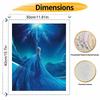 Disney Frozen Elsa digital oil painting art kit DIY handmade home decoration gift