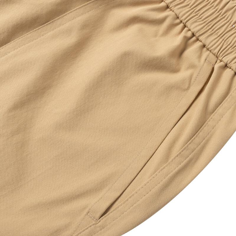 MLB Casual Shorts Unisex Beige Yellow 3ASMB0143-43BGS