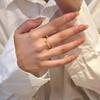 Vietnamese Gold Double Snake Ring - Simple Zodiac Open Design for Snake Year