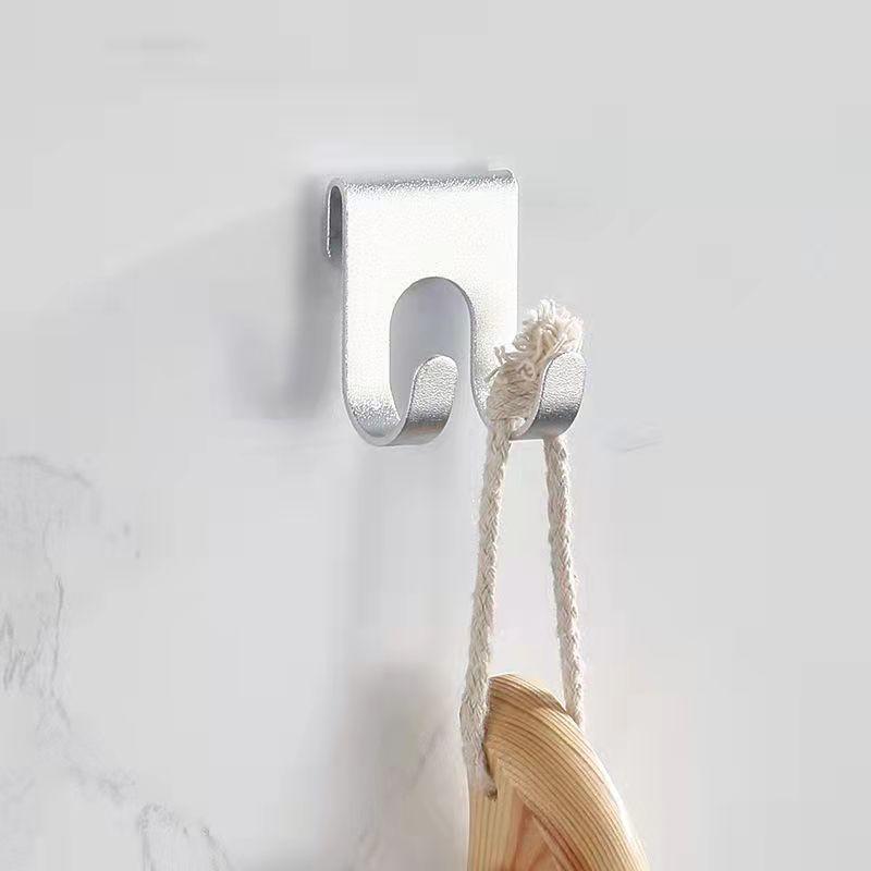 Двойной крючок для бритвы, крючок для телефонной вилки, перевернутый настенный крючок для ванной, двойной водонепроницаемый бесшовный крючок, крючки для полотенец