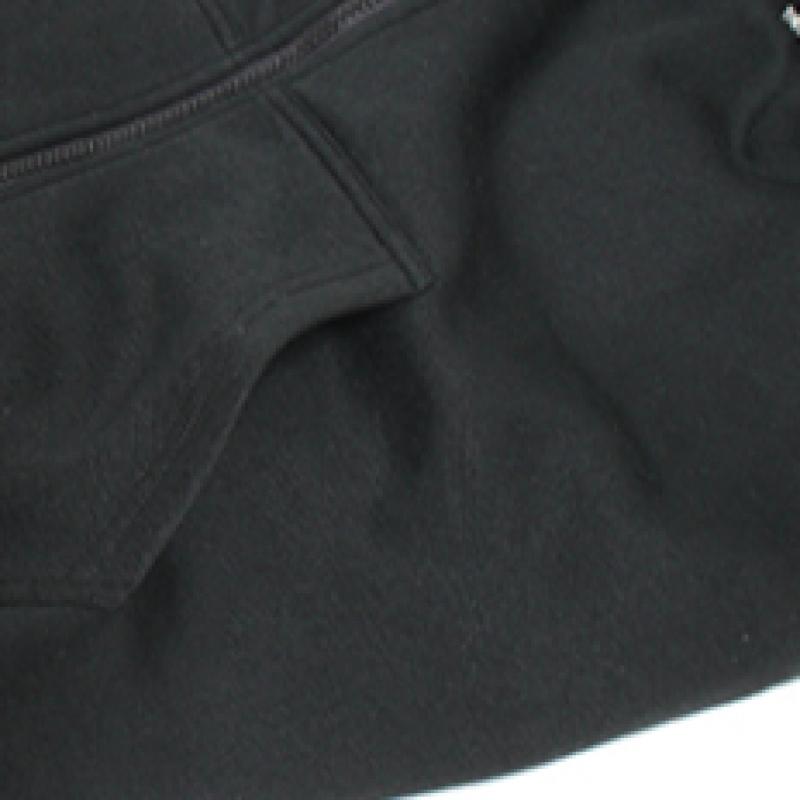 New Balance Базовая мужская и женская куртка из французского терри с капюшоном и застежкой-молнией, черная Nbmddb1013 19