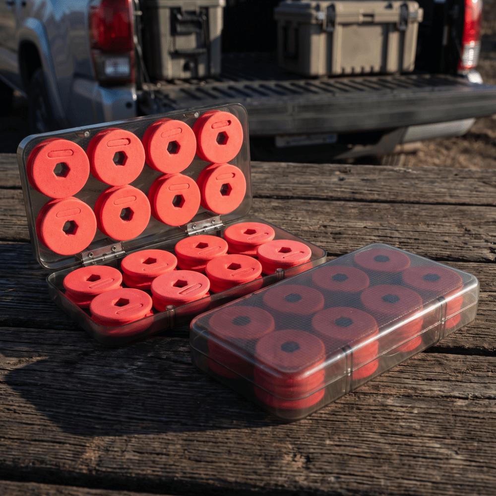 2 Sets OD 41mm Fishing Winding Board Foam Fishing Line Storage Organizer Fly Fishing