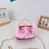 Charming Pearl Bow Mini Handheld Bag For Kids With Stylish Modern Design And Breathable Fabric
