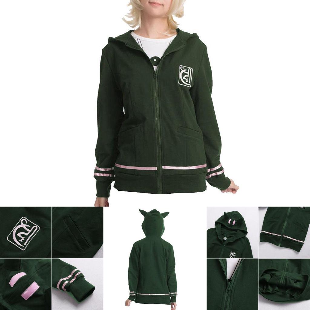 Косплей-костюм Худи Чиаки Нанами из Danganronpa с мягким высококачественным материалом