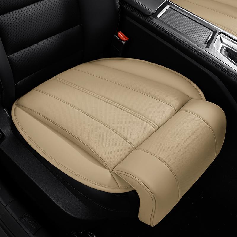 Car Seat Leg Support Extension Suede Universal Leather Auto Seat Extender Leg Cushion For Driver Foam Seat Padding Mat Cover