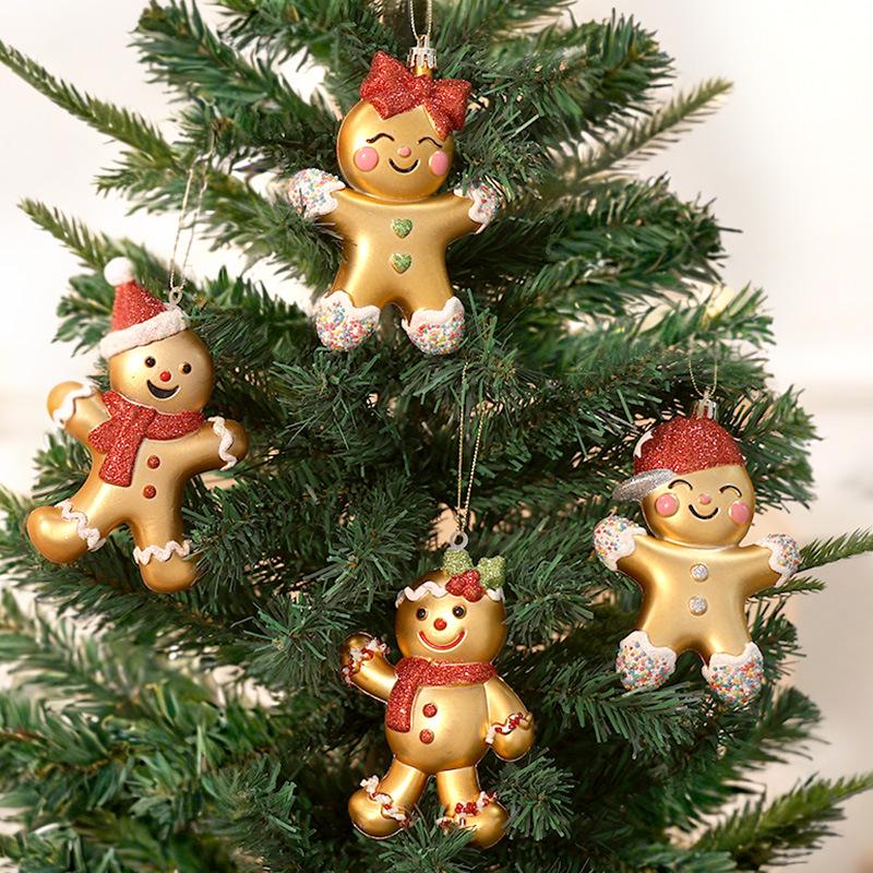 Покрытая гальваникой елочная игрушка: Креативный маленький кулон для украшения окна или вечеринки