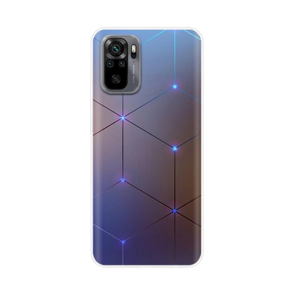 Силиконовый чехол-цветок для Xiaomi Redmi Note 10 Case 6.43'' Милый ТПУ задняя крышка для Xiomi Redmi Note10 Pro Бампер Чехлы