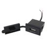 Одиночная USB розетка-адаптер питания для автомобильного прикуривателя, водонепроницаемая, для мотоцикла, автодома