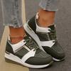 Large Size Women's Sports and Leisure Shoes New Fashion Slope Heel Platform Casual Sports Women's Single Shoes Women