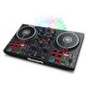 Numark DJ Controller with LED Lights, Beginner-Friendly, Serato DJ Lite, Djay Pro, AI Support, iOS Streaming, DJ Broadcasting, Portable Party Mix II