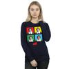 Elf Womens/Ladies Four Faces Sweatshirt