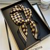 70 * 70cm New Silk Small Square Scarf For Women'S Neck Protection Professional Scarf Versatile Hair Tie Headscarf Scarf