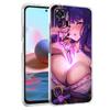 Чехол для телефона Genshin Impact, хентай, сексуальная девушка, для Xiaomi Poco X3 NFC M3 F3 Redmi Note 10 9S 9 8 Pro 7 8T 9C 9A 8A K40, прозрачный чехол