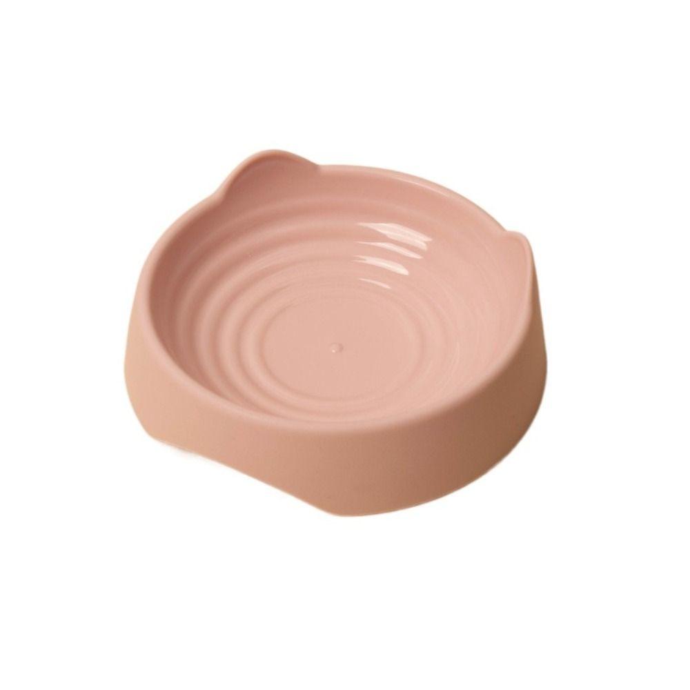 Большая емкость для воды для собак, миска для кормления, однотонные принадлежности для животных, практичный контейнер для еды для котят