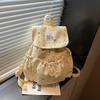 Школьная сумка Бант В горошек Ремешок Рюкзак Женский Колледжный стиль Студент Колледжа Ежедневная поездка в школу Сумка Школьная Нишевая Повседневная Путешествия Маленький рюкзак