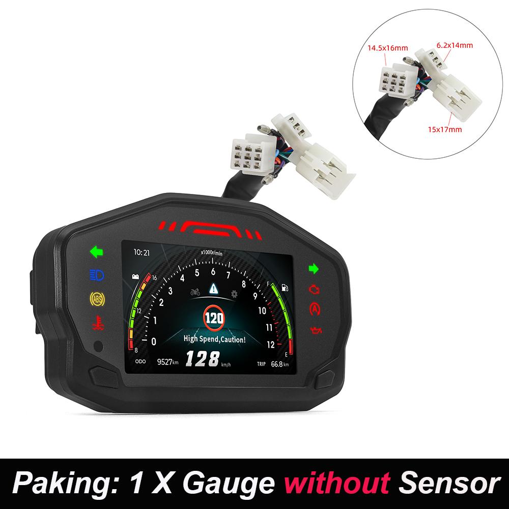 HD Универсальная светодиодная цифровая мотоциклетная плата 12 В 1000 об/мин тахометр с совместимым Bluetooth сигналом напоминания предупреждение для Yamaha