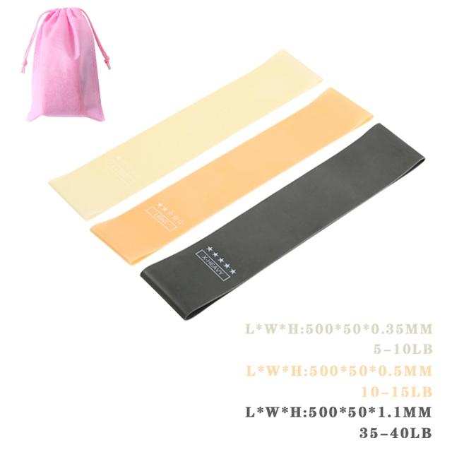 Fitness Elastic Resistance Bands Home Training Yoga Sport Resistance Bands Set Stretching Pilates Crossfit Workout Gym Equipment