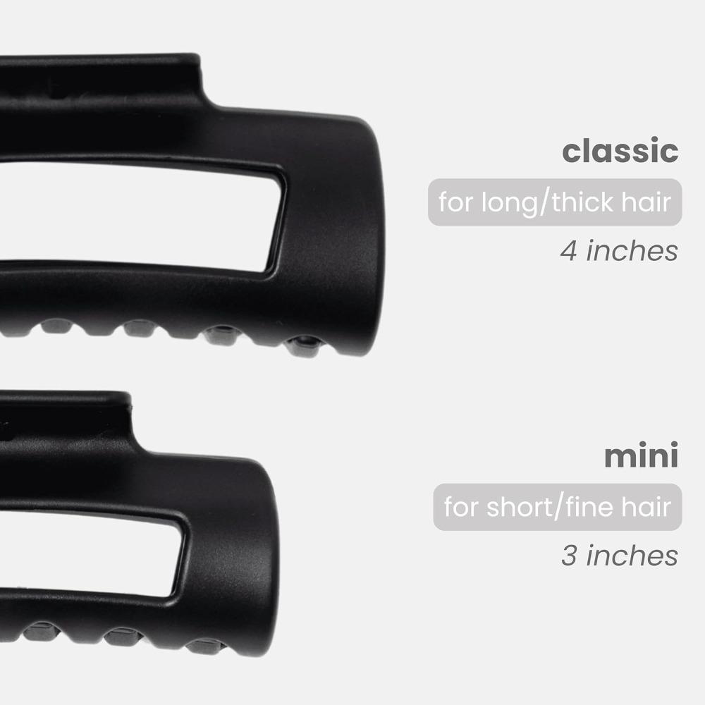 Safe Soft Silicone Shark Clip Hair Claw Anti Collision Protection The Back of The Head Anti Fall Shatterproof Women Accessory