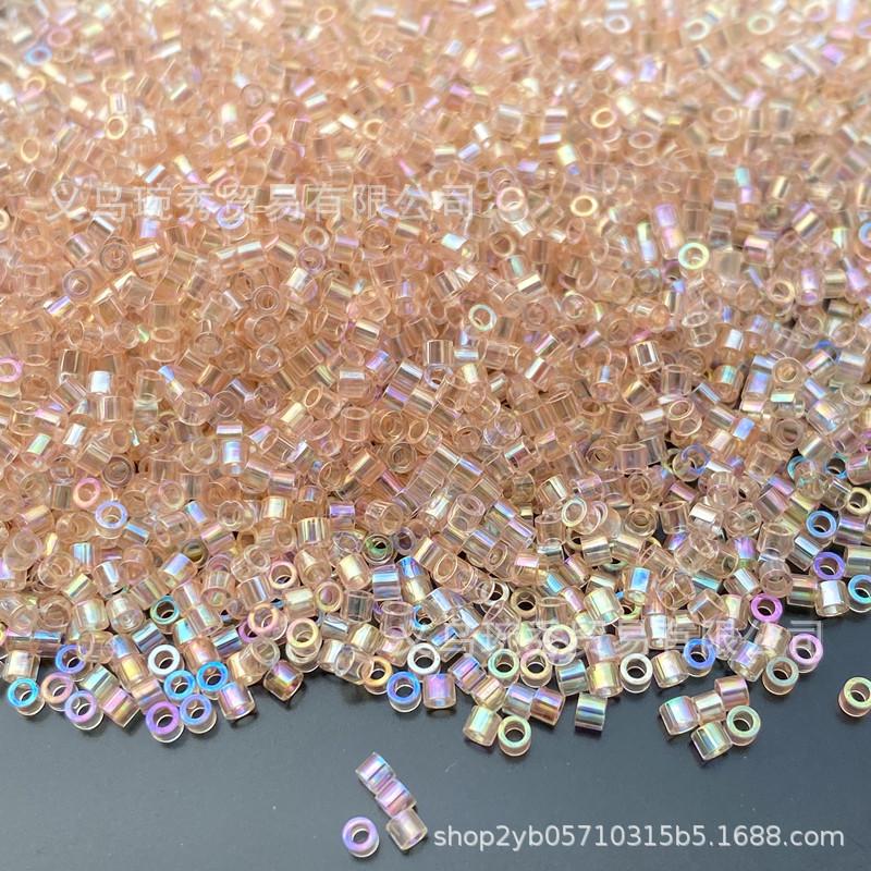 «1,6 мм прозрачные фантазийные старинные бусины для самодельных украшений с кисточками и вышивки»