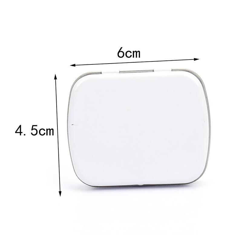 Набор для выживания, небольшой пустой металлический серебристый, черный флип-коробка для хранения ключей, конфет