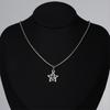 Hollowed Vortex Necklace Gothic Metal Chain Jewelry New Spiral Pendant Necklace  Gifts