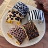 Multicolor Geometric Leopard Print Bangles Exaggerated Cuff Bangles  Hip Hop Style