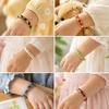 Chinese Traditional Butterfly Crystal Bracelet Colorful Girl's Hand Bracelet  Kids