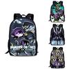 Аниме рюкзак Murder Drones, ткань Оксфорд, вместительная школьная сумка для студентов, подростков, все необходимое для колледжа