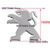 Для Peugeot 208 3008 308 2008 45008 12607 508 Автомобильная Наклейка-Значок на Передний Капот Значок Автомобильный Декаль-Эмблема на Задний Багажник Автоаксессуары