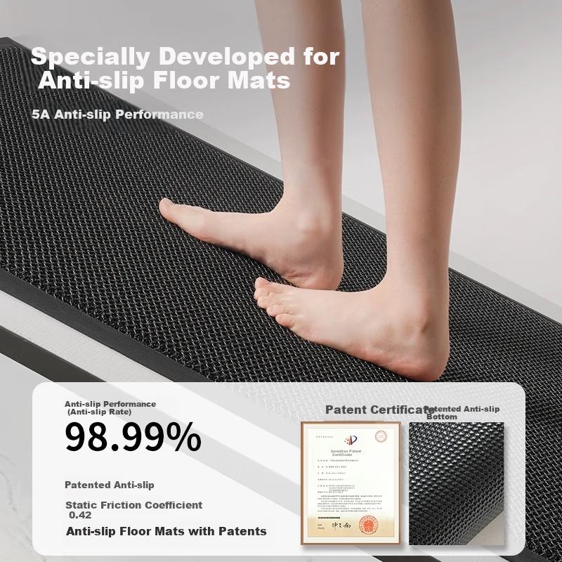 Qiqi Home High-End Heavy Duty Entrance Mat Large Outdoor Doormat Door Mat Anti-Slip Foot Mat Entryway Dirt-Resistant Mat