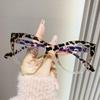 Vintage Fashion Cat Eye Computer Glasses for Women T-shaped Optical Eyewear Anti Blue Light Blocking Vintage Style