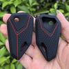 Силиконовый Модифицированный Чехол-Держатель Брелок для Ключа Зажигания Мотоцикла Yamaha Suzuki Kawasaki Agusta Honda Аксессуары