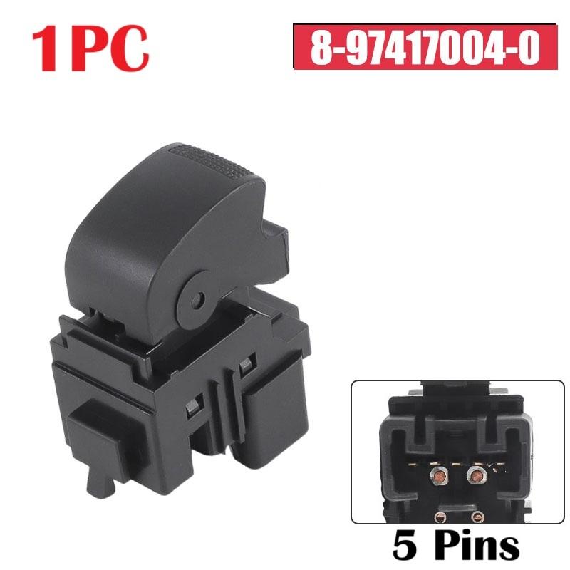 8981922511 Car Right Master Window Switch for Isuzu D-Max Dmax MU-X 2012 2013 2014 2015 2016 2017 2018 4-Door 8-97417004-0