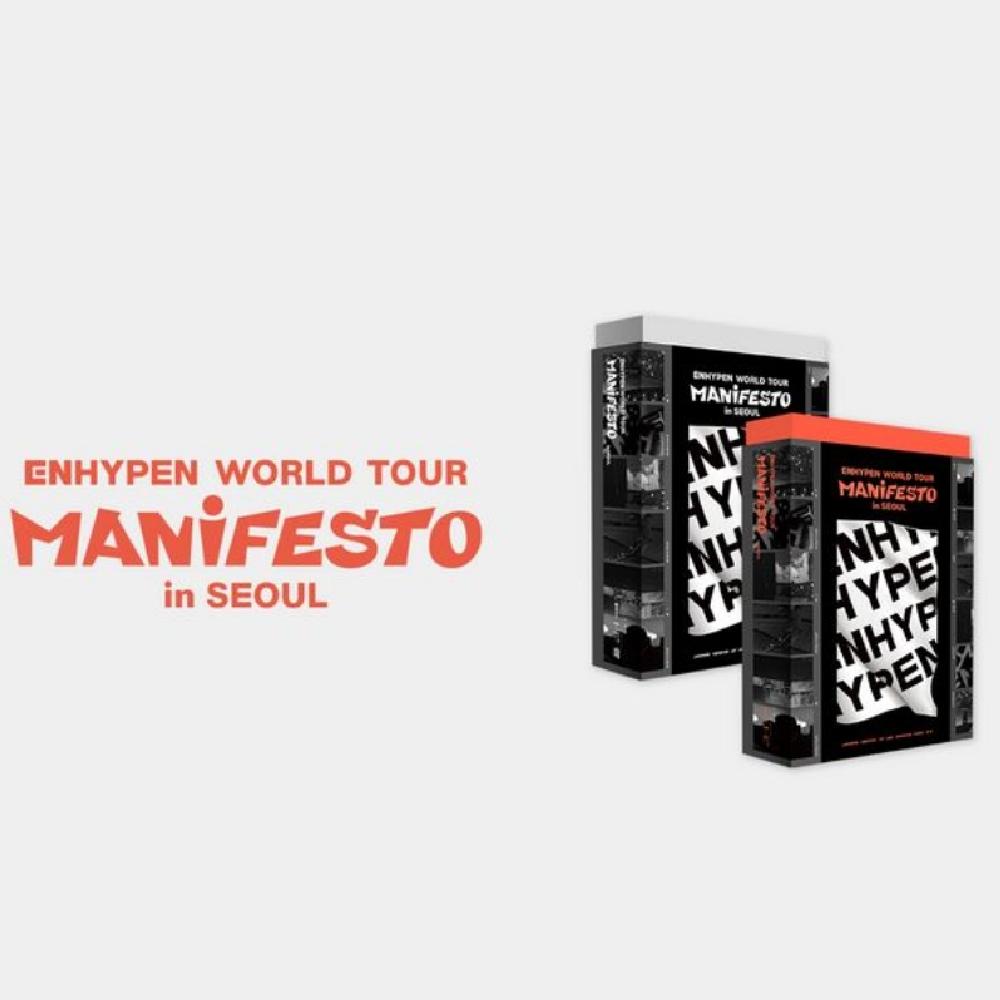 ENHYPEN WORLD TOUR MANIFESTO In SEOUL DVD Digital Code