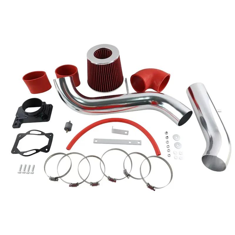 Красный Комплект Фильтра и Трубки Холодного Впуска Воздуха Для Mitsubishi Eclipse Galant Dodge Stratus Chrysler Sebring Система Впуска Воздуха Двигателя