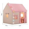 Double Curtains Kids Play Tent Foldable Toddler Tent Gifts Children's Castle Tent  Children Toys