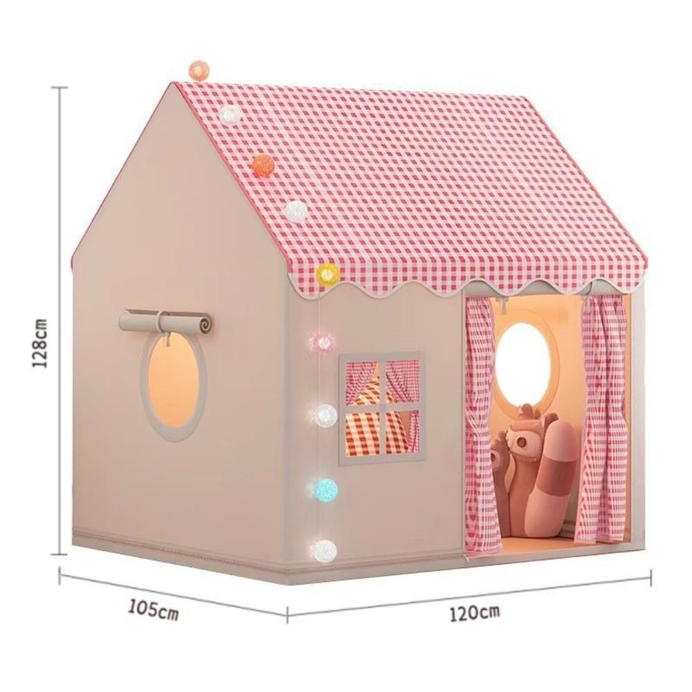 Double Curtains Kids Play Tent Foldable Toddler Tent Gifts Children's Castle Tent Children Toys